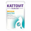 Kassi märgtoit Kattovit Feline Diet Gastro, kanaliha ja riisiga, 85 g