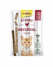 Gimcat Sticks maiustus kassidele linnulihaga, 10 tk