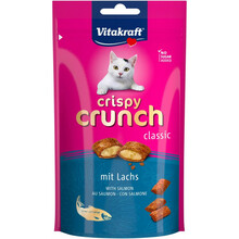Vitakraft Crispy Crunch lõhega, kassimaius, 60 g