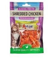 Antos Shredded Chicken maius kassidele kanaga, 50 g