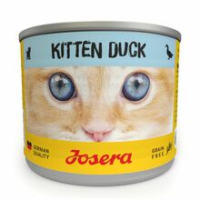 Josera Kitten märgtoit pardiga kassipoegadele, 200 g