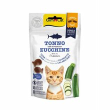Gimcat Crunchy Snacks krõbedad maiused tuunikala ja suvikõrvitsaga, 50 g