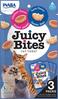 Maius kassidele Inaba Juicy Bites tuunikala ja kanaga, 3x11,3 g