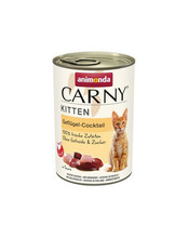 Animonda Cat Carny Kitten kokteil linnulihaga, 400g