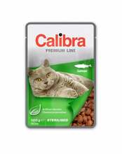 Calibra Cat Premium Line Sterilised Salmon märgtoit steriliseeritud kassidele, 100 g