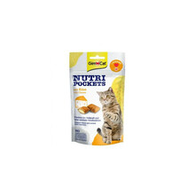 Maius kassidele Gimcat Nutri Pockets juustu ja tauriiniga, 60g
