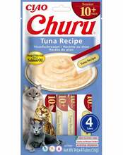 Inaba Churu Senior Tuna Recipe maius kassidele, 4x14 g