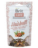 Maius kassidele Brit Care Cat Snack Hairball, 50 g