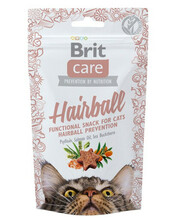 Maius kassidele Brit Care Cat Snack Hairball, 50 g