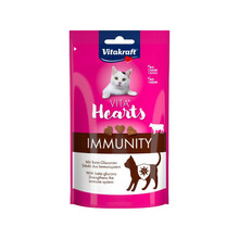 Vitakraft Vita Hearts Immunity maiused kassidele veiselihaga, 40 g
