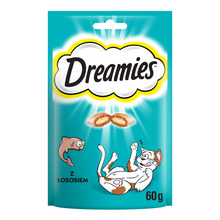 Maius kassidele Dreamies lõhega, 60 g