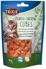 Maius kassidele Trixie Premio Cheese Chicken Cubes, 50 g