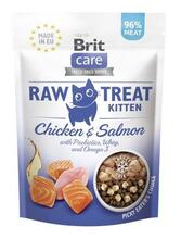 Maius kassipoegadele Brit Care Raw Treat Kitten chicken with salmon, 40g