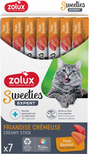 Zolux Sweeties tuunikala ja lõhega, kasside maiused, 7x14 g