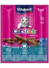 Vitakraft Cat Stick Mini lesta ja Omega-3-ga, 3 tk