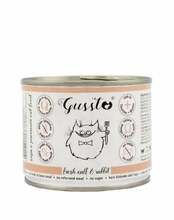 Gusstо Cat Fresh märgtoit kassipoegadele, talleliha ja küülik, 200 g