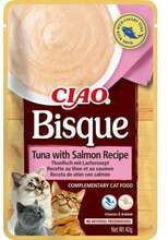 Inaba Ciao Bisque tuunikala ja lõhe kreemjas supp kassidele, 40 g