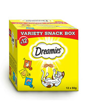 Dreamies Variety Snack Box kasside maiused 12x60g