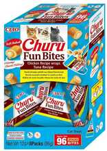 Inaba Churu Fun Bites kana ja tuunikala, maiused kassidele, 8x12g