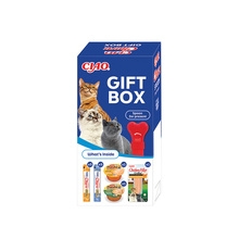 Inaba Cat Ciao GIFTBOX jõulukink teie kassile, 13 maiust + lusikas