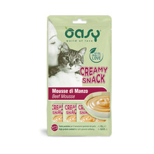 Oasy Creamy Snack maius veiselihaga kassidele, 4x15 g