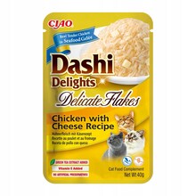 Inaba Dashi Delights õrnad kanalõigud juustuga, 40g