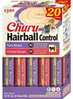 Inaba Churu Hairball control tuunikala ja kana maiustus kassidele, 20x14 g