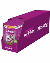 Whiskas märgtoit täiskasvanud kassidele kanaga, 28x85 g