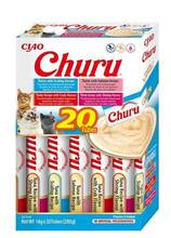 Inaba Churu Varieties maiused kassidele tuunikala ja mereandidega, 20x14 g