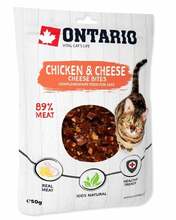 Maius kassidele Ontario Chicken and Cheese Bites, 50 g