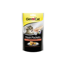Maius kassidele GimCat Nutri Pockets lõhe ja Omega 3&6, 60g