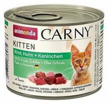Animonda Carny Kitten veise-, kana- ja küülikulihaga, 200g