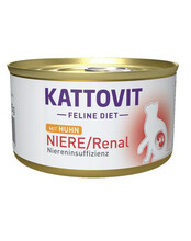 Märgtoit kassipoegadele Kattovit Feline Diet Niere/Renal Chicken, 85 g