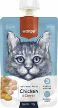Wanpy pasta kassidele, kana ja porgandiga, 90 g