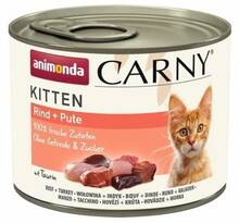 Animonda Carny Kitten veise- ja kalkunilihaga, 200g