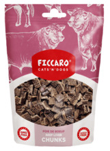 Ficcaro veisemaksa tükid maius kassidele ja koertele, 100 g