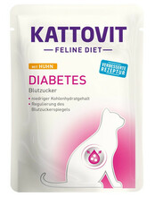 Kattovit Feline Diet Diabetes kanaga, 85 g