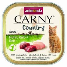 Animonda Carny Country Adult kana, vasikaliha ja kalamarjaga, 100g