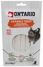 Maius Ontario Lickable Treats kanaliha ja kaeraga, 5x14 g