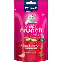 Vitakraft Crispy Crunch pardi- ja arooniamaitselised maiused kassidele, 60 g