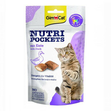 Maius kassidele Gimcat Nutri Pockets pardiga, 60 g