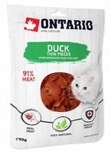Maius kassidele Ontario Cat Duck Thin Pieces, 50 g
