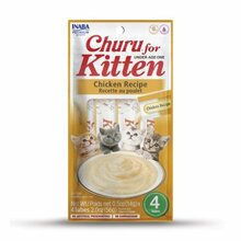 INABA Churu Kitten Chicken maiuspala kassipoegadele, 4x14 g
