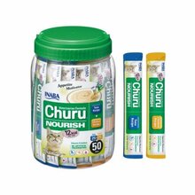 Maius kassidele Inaba Churu Nourrish tuunikala ja kanaga, 50x14 g