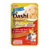 Inaba Dashi Delights õrnad kanatükid tuunikala ja lõhega, 40g