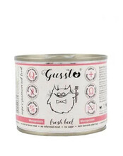 Gusstо Cat Fresh Beef märgtoit kassipoegadele värske veiselihaga, 200 g