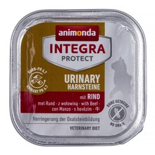 Konserv kassidele Animonda Integra Protect Urinary Harnsteine veiselihaga, 100 g