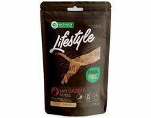 NATURE'S PROTECTION LIFESTYLE pehmed küülikuribad kassidele, 75 g