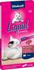 Vitakraft Liquid Snack vedel maius maksavorsti ja biotiiniga kassidele, 6x15g