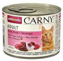 Animonda Carny Adult veiseliha, kalkuni ja krevettidega, 200g